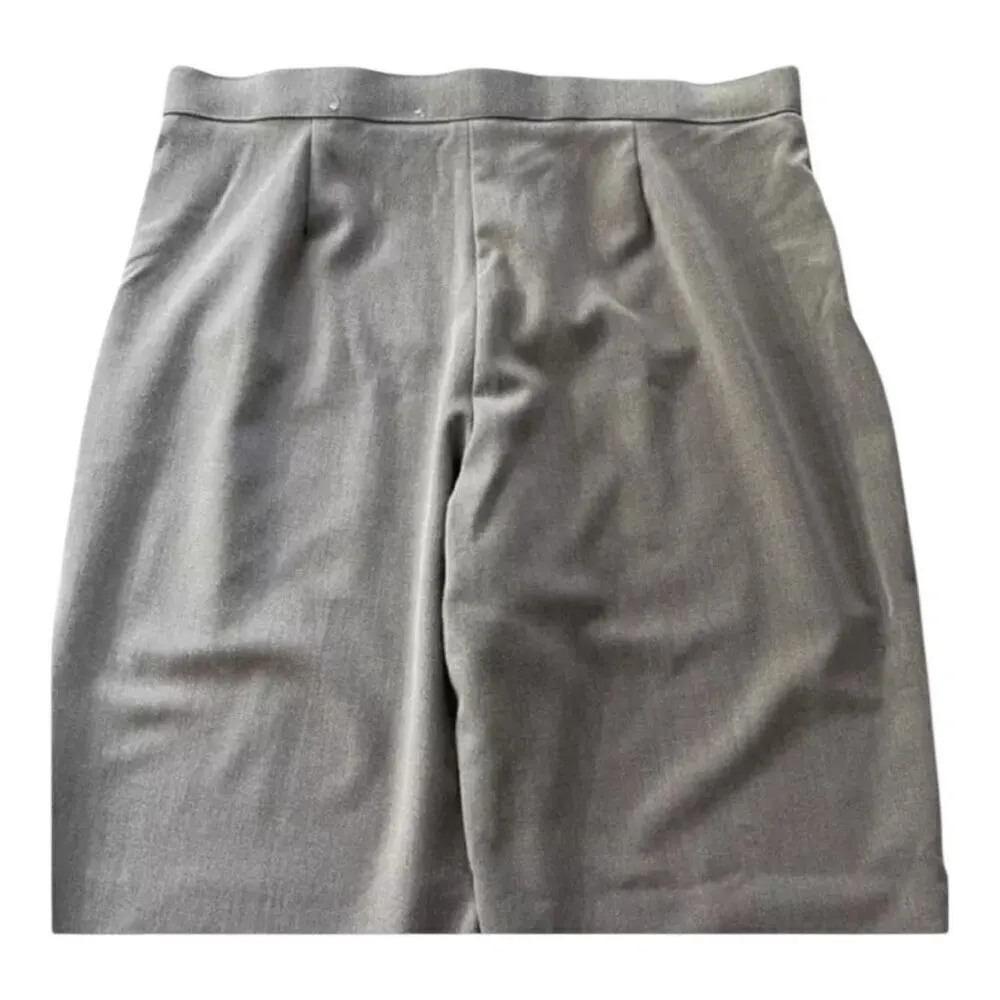 Dress Barn Womens Brown Pants Size 10P Stretch Petite Business Office Slacks - Image 4