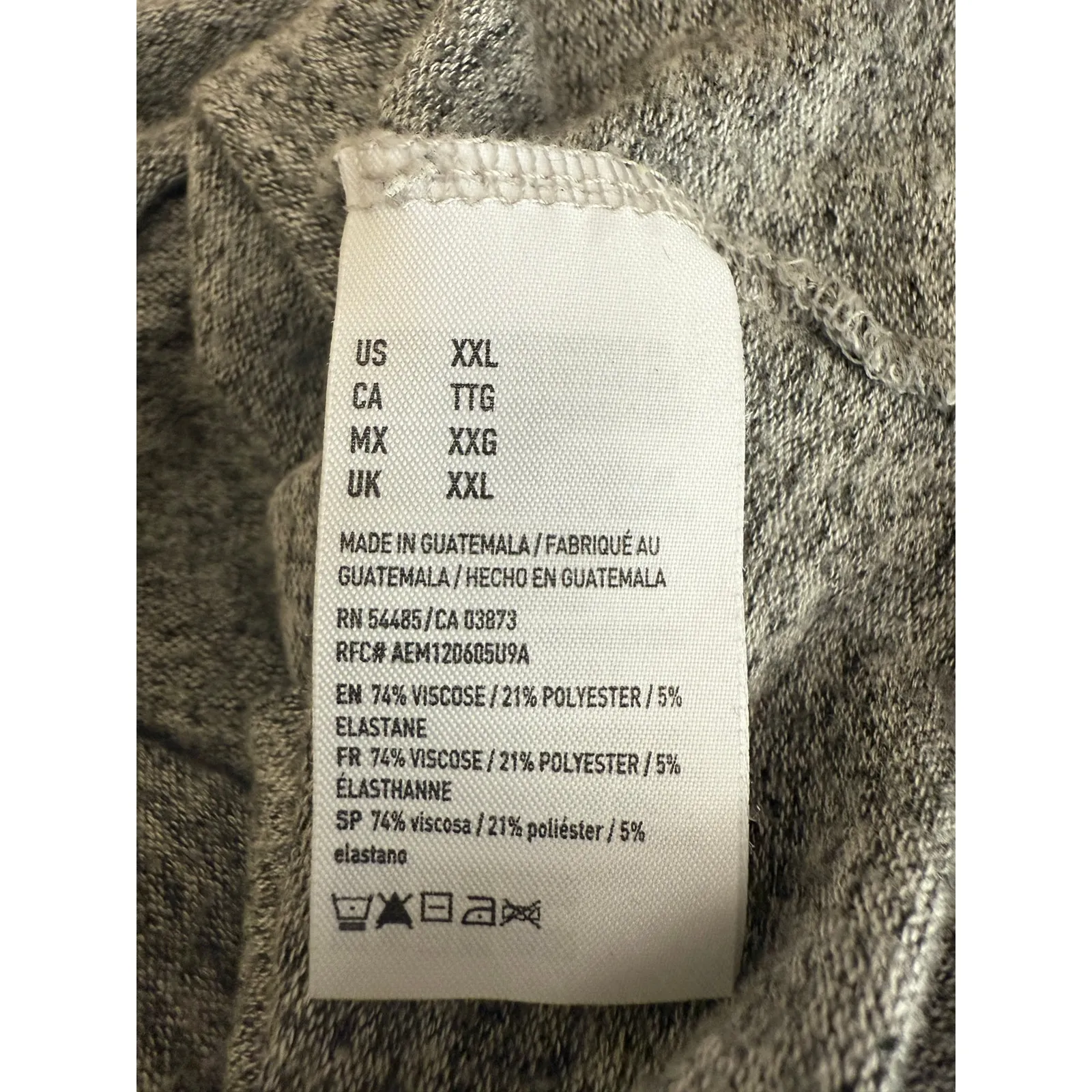 American Eagle Outfitters Soft & Sexy Plush Criss Cross Sweater Women’s XXL Gray - Image 4