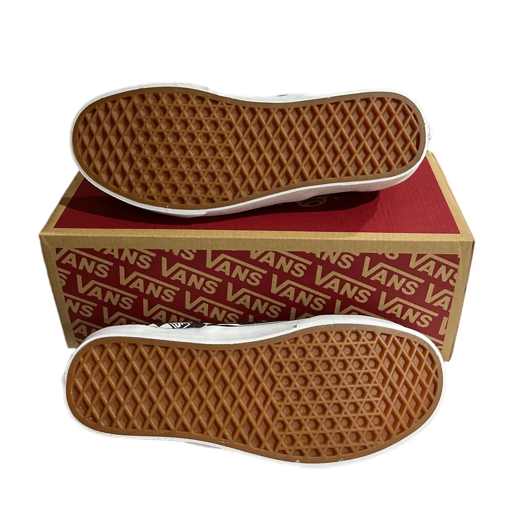 Unisex Vans Off The Wall Classic Slip On Black/Asphalt M6.5/W8 - Image 4