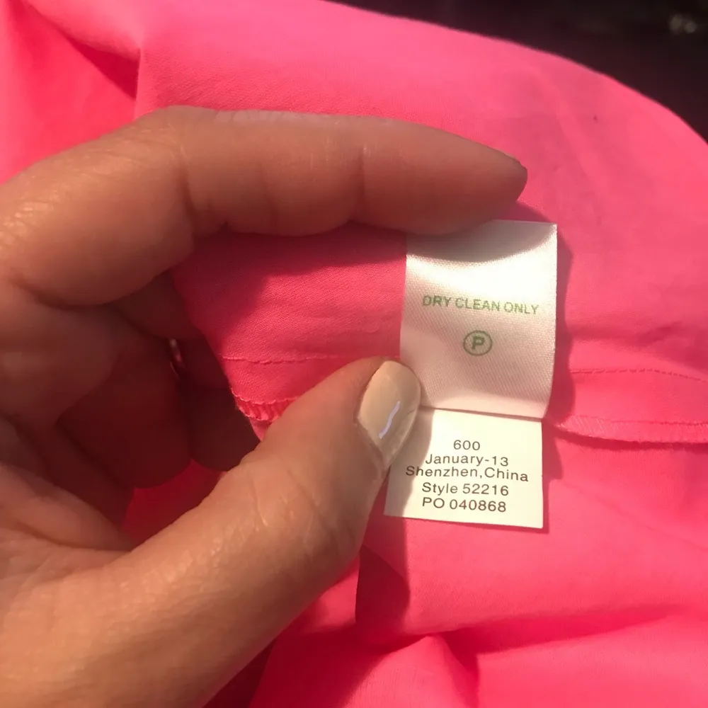 Lilly Pulitzer Pink Lace Skirt Sz0 - Image 6