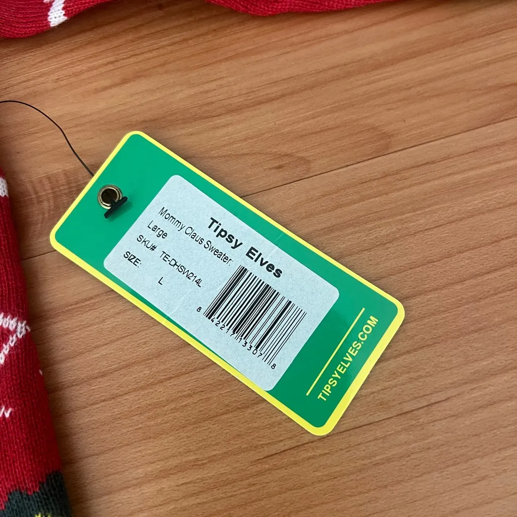 TIPSY ELVES MOMMY CLAUS UGLY CHRISTMAS SWEATER - Image 6