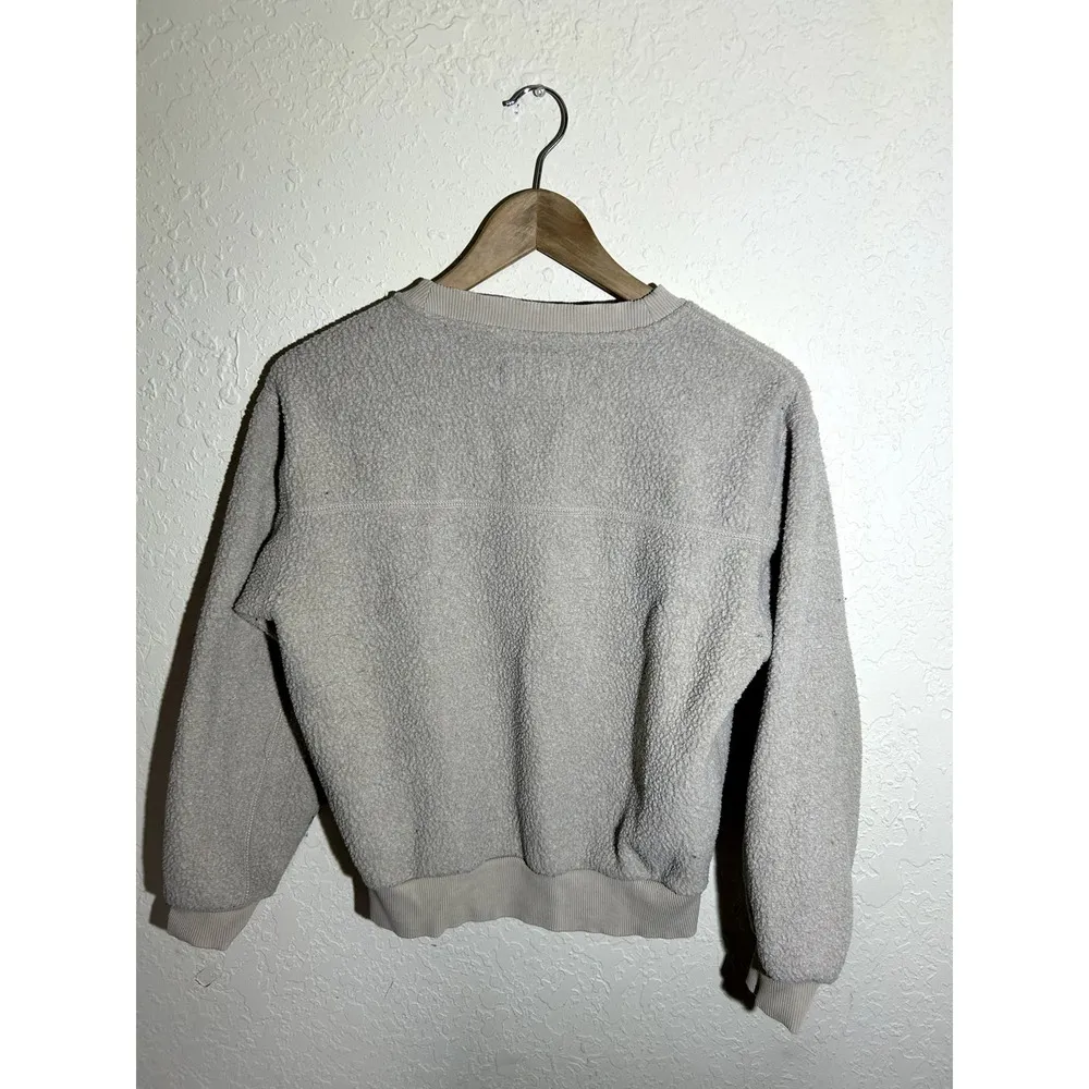 Everlane Fleece Beige‎ Sweater Size XS - Image 3