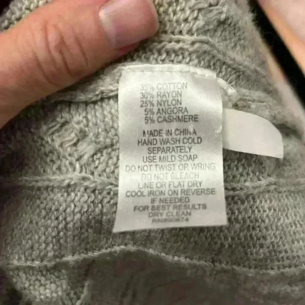 Boston Proper Heather Gray Cable Chiffon Sash Tie
Waist Cardigan Sweater XS - Image 7