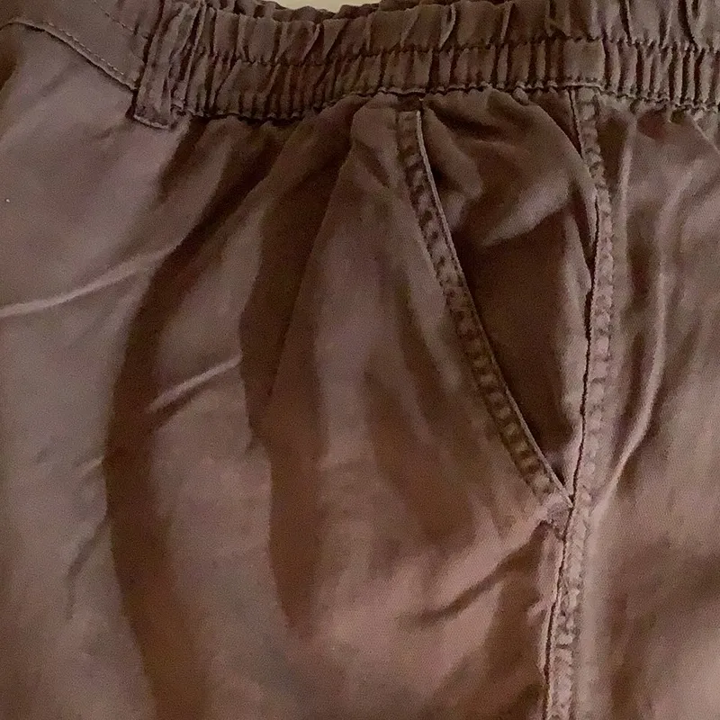 Maurices Size XL Brown Button-Accent Crop Pants. New No Tag. - Image 6