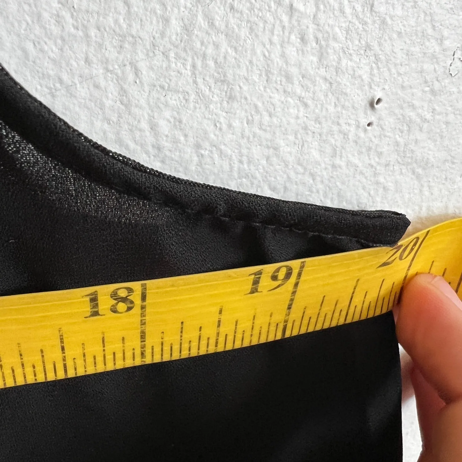 Black Sheer Studded Tank Top, Y2K, Grunge, Glam‎ Rock, Gothic, Edgy, Large - Image 5