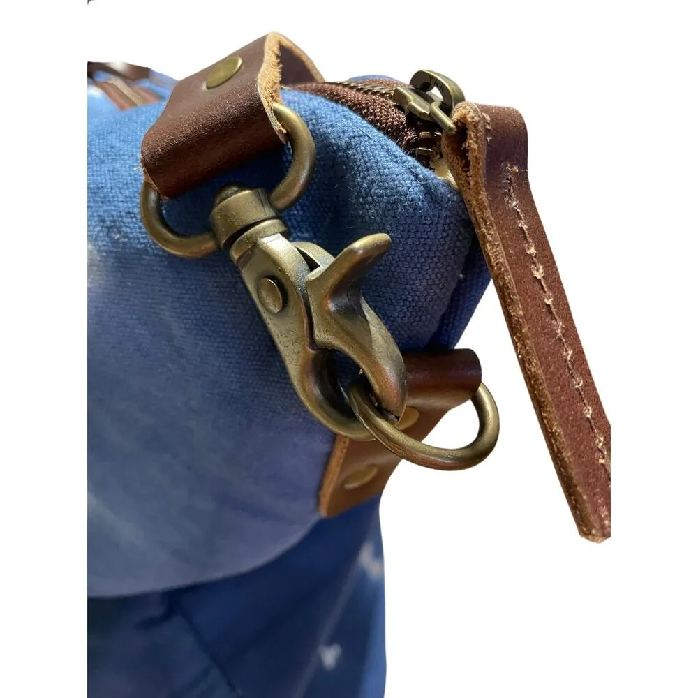 Lovestitch Tie-Dye Blue Hampton Weekender Bag NEW - Image 10