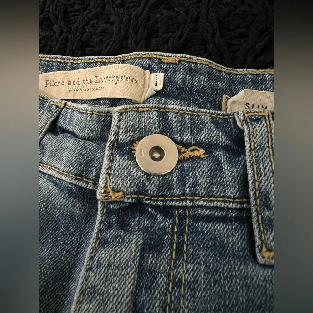 Anthropologie Pilcro and the Letterpress Women’s Slim Boyfriend Shorts Size 26 - Image 3