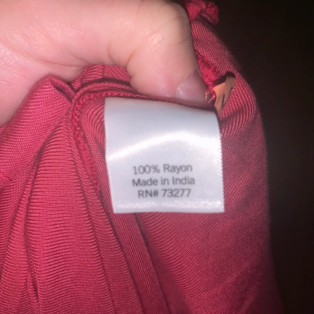 Goods For Life Maxi Button Down Shirt Dress Pink - Image 9