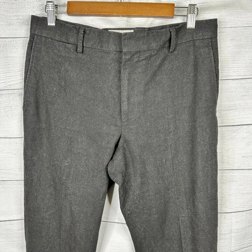 Reiss Womens size 32 Black Tapered Leg  Dress Career Pants - Image 3