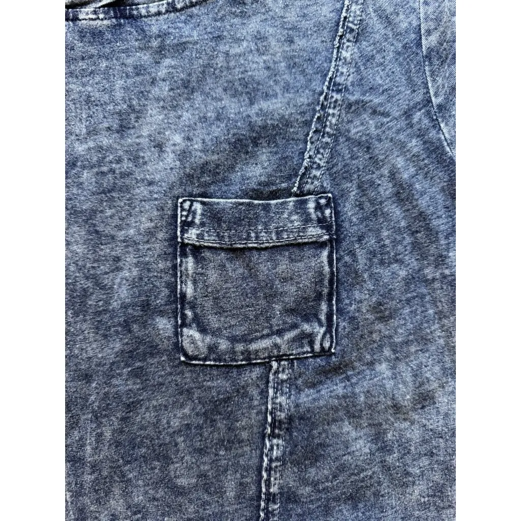 Cato Women Shirt Size Small Short Sleeve Hi Low Cotton Lightweight Casual City - Image 5