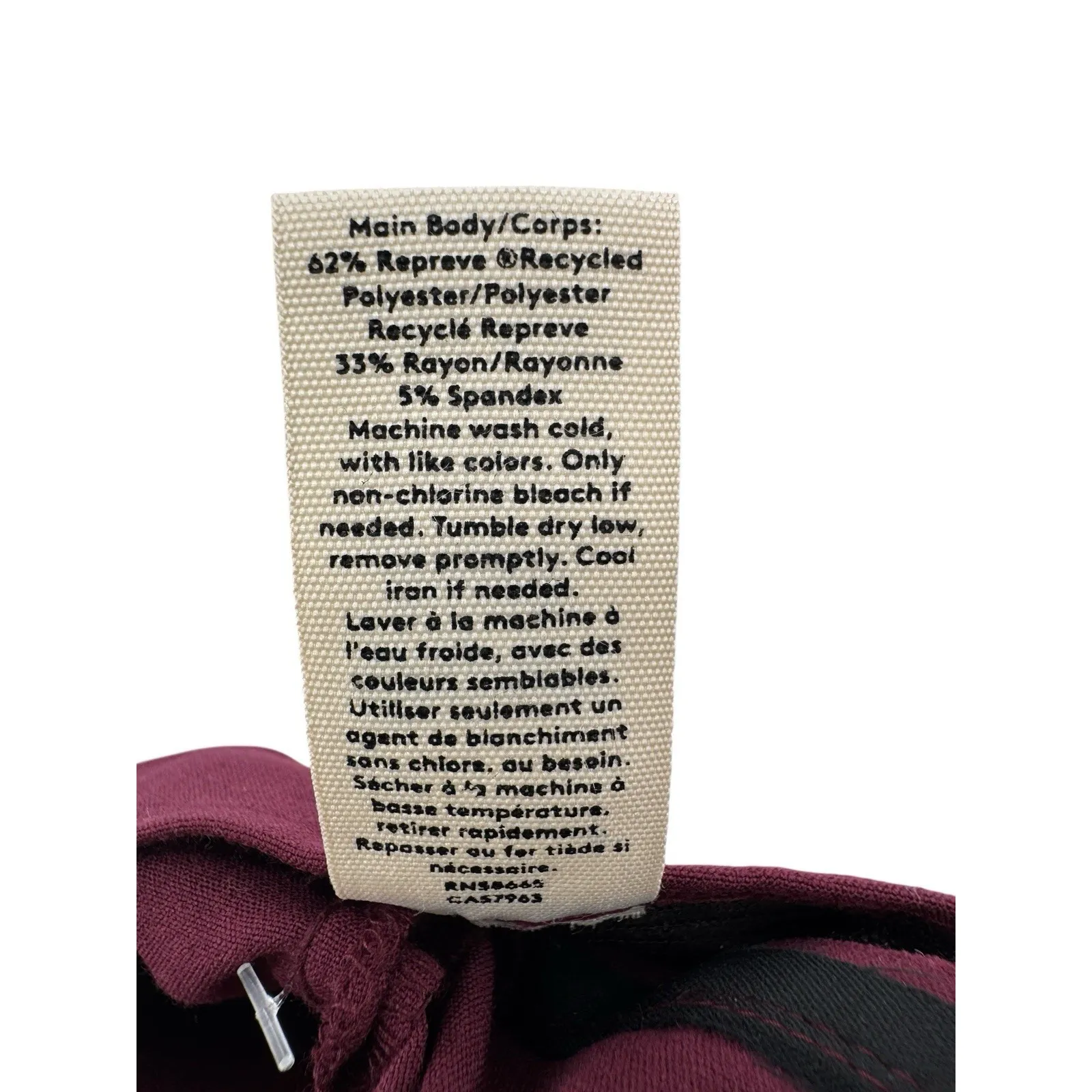 Open‎ Edit Plum Purple Tapered Pants Size Med NWT Career Stretch Workwear Modern - Image 6