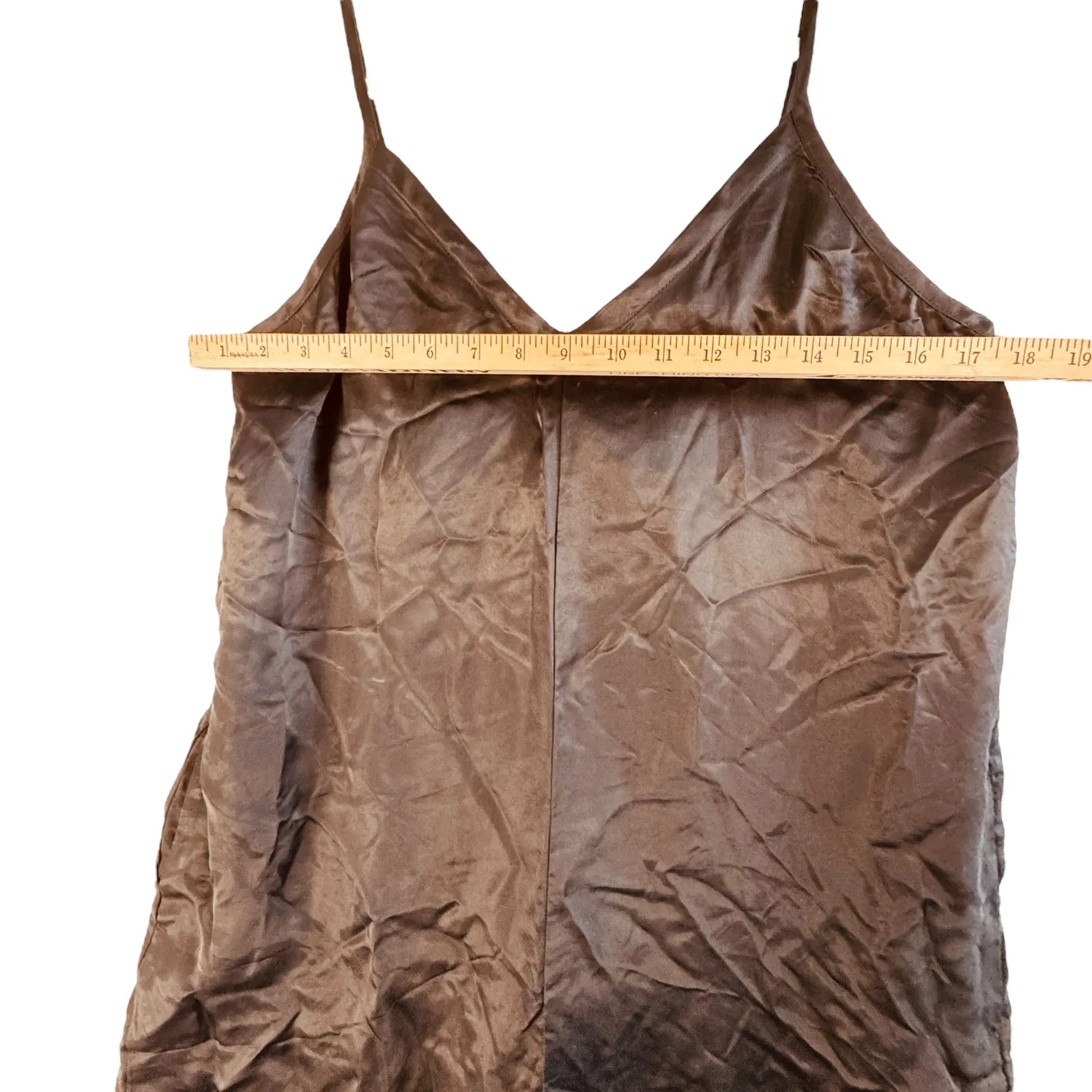 Athleta‎ Calm Cool Jumpsuit M Black Cupro Wide Leg Strappy Minimalist Chic Flowy - Image 5