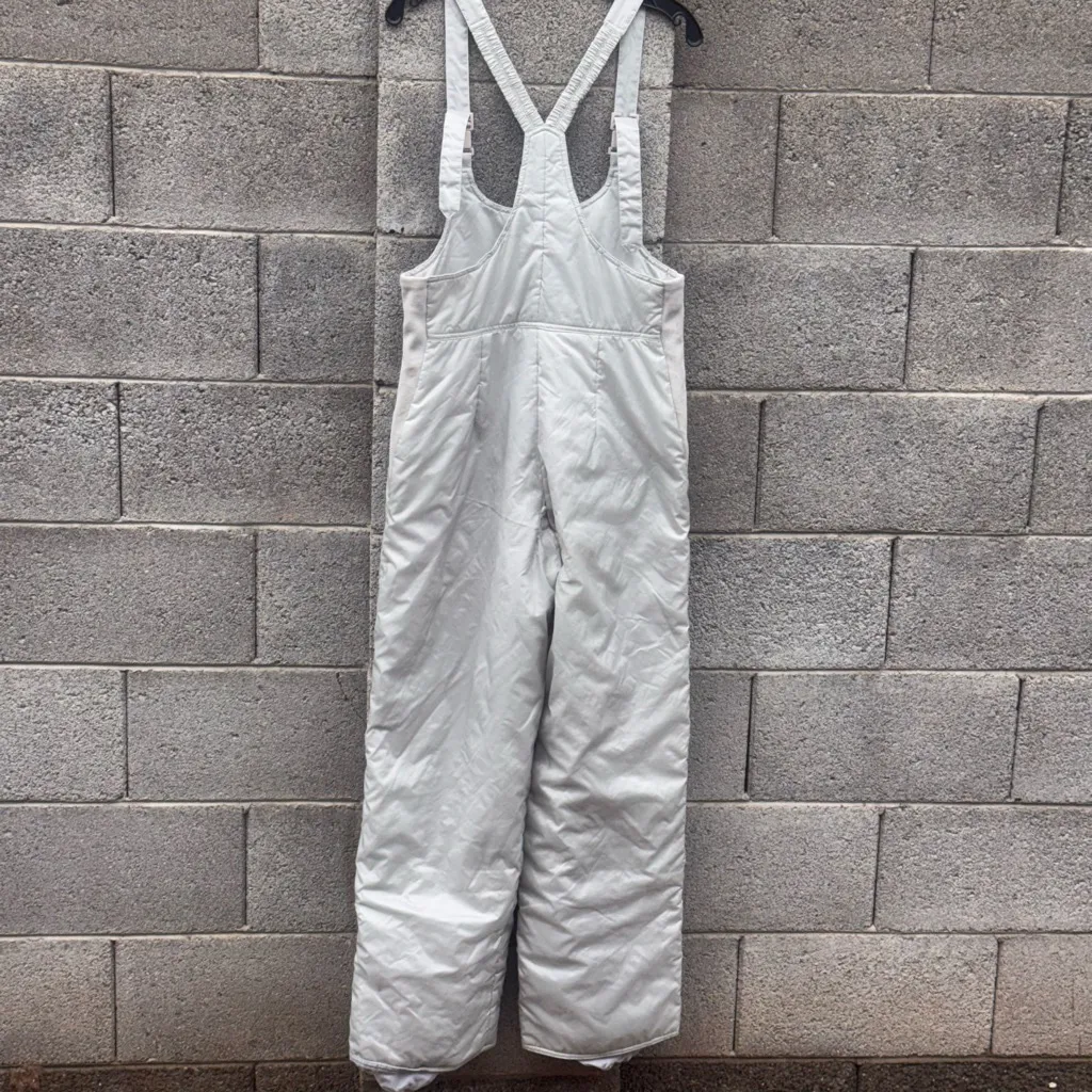 JCPenney Silver Ski Wear Overalls size L. FLAWED Size L - Image 8