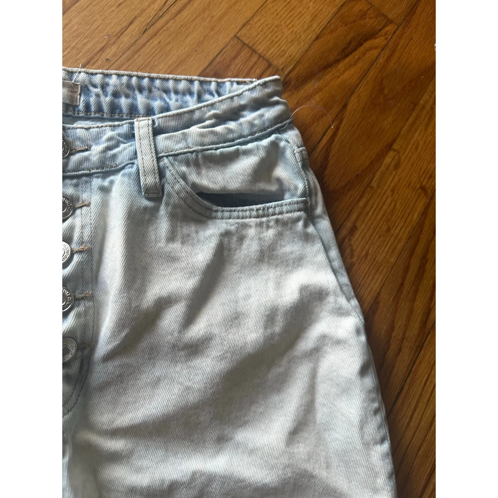 Altar'd State Vervet Cropped Distressed Denim Jeans - Image 8