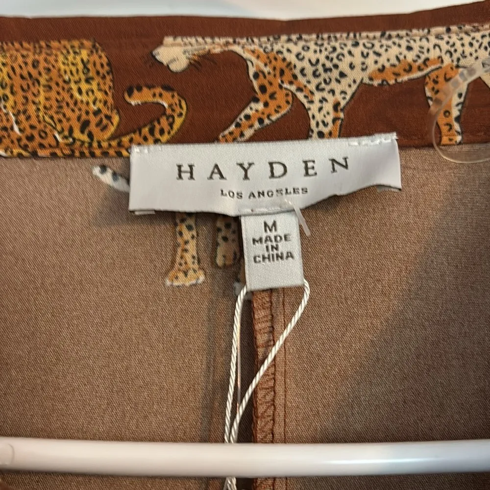 NWT Hayden Leopard Blouse - Image 2
