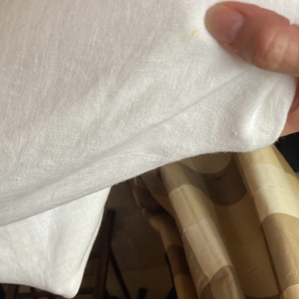 Zara linen white top - Image 9