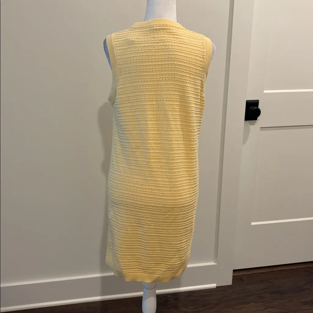 New With Tags Varley x Anthropologie Mindy Contrast Stitch Knit Dress Sz M - Image 7