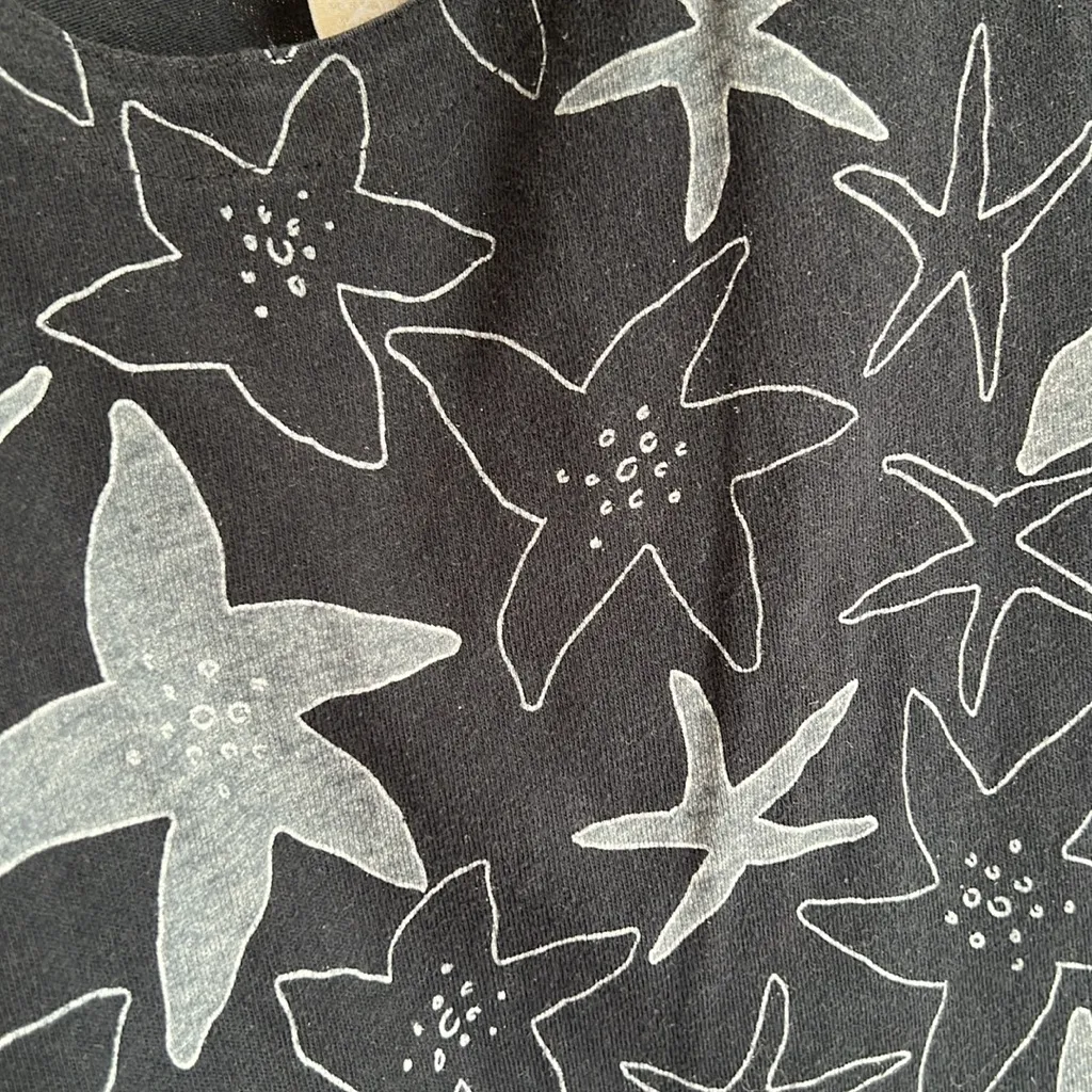 Fresh Produce Starfish Tee Shirt Dress Womens Smm Black - Image 4