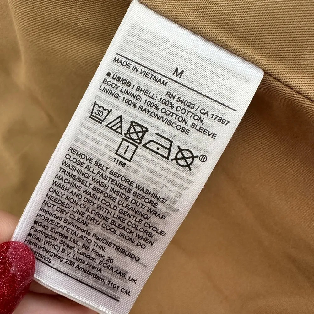 Timeless Trench Coat in New British Khaki - Image 9