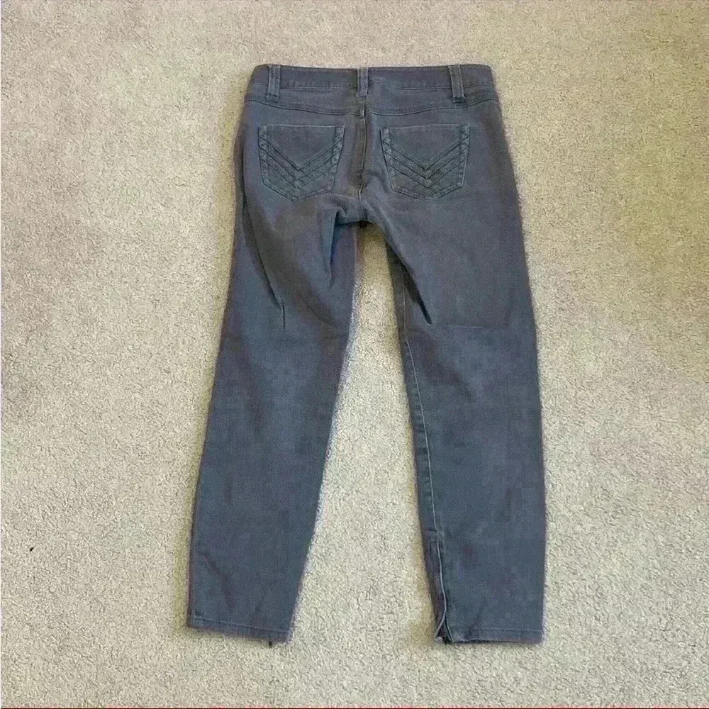 CAbi Jeans Gray Jeans with Zipper Ankle Size 2 - Image 4