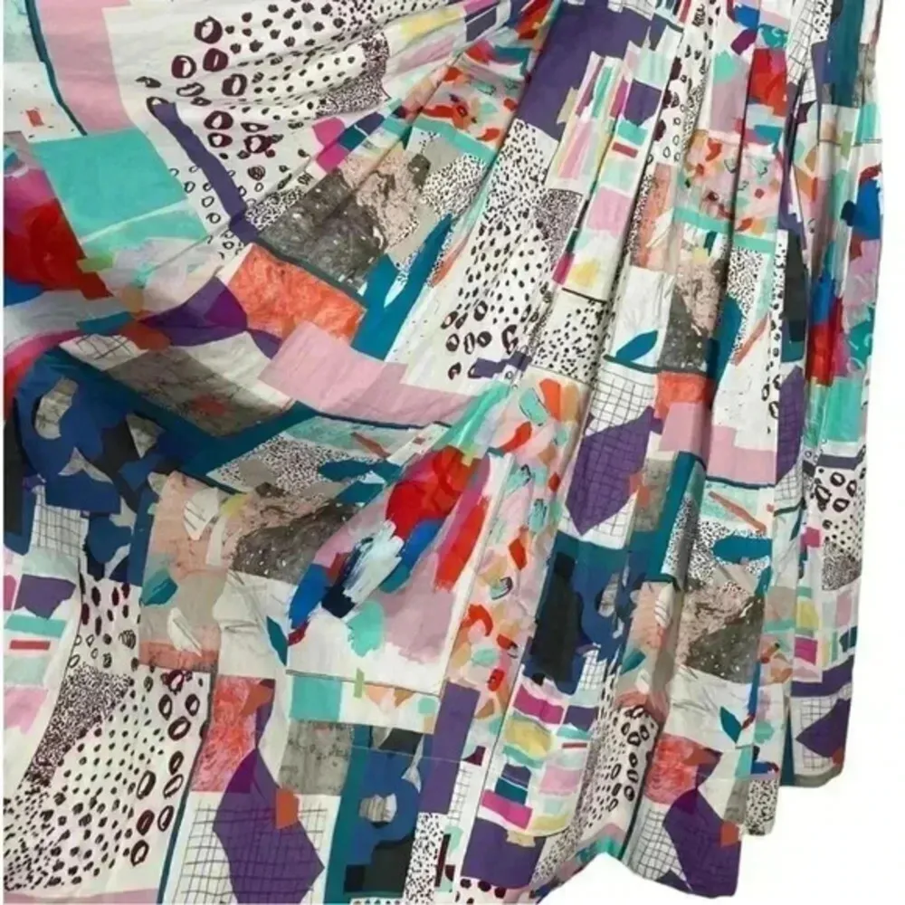 HUNTER Bell NWOT‎ Braden Patchwork Dress Size 2 - Image 8