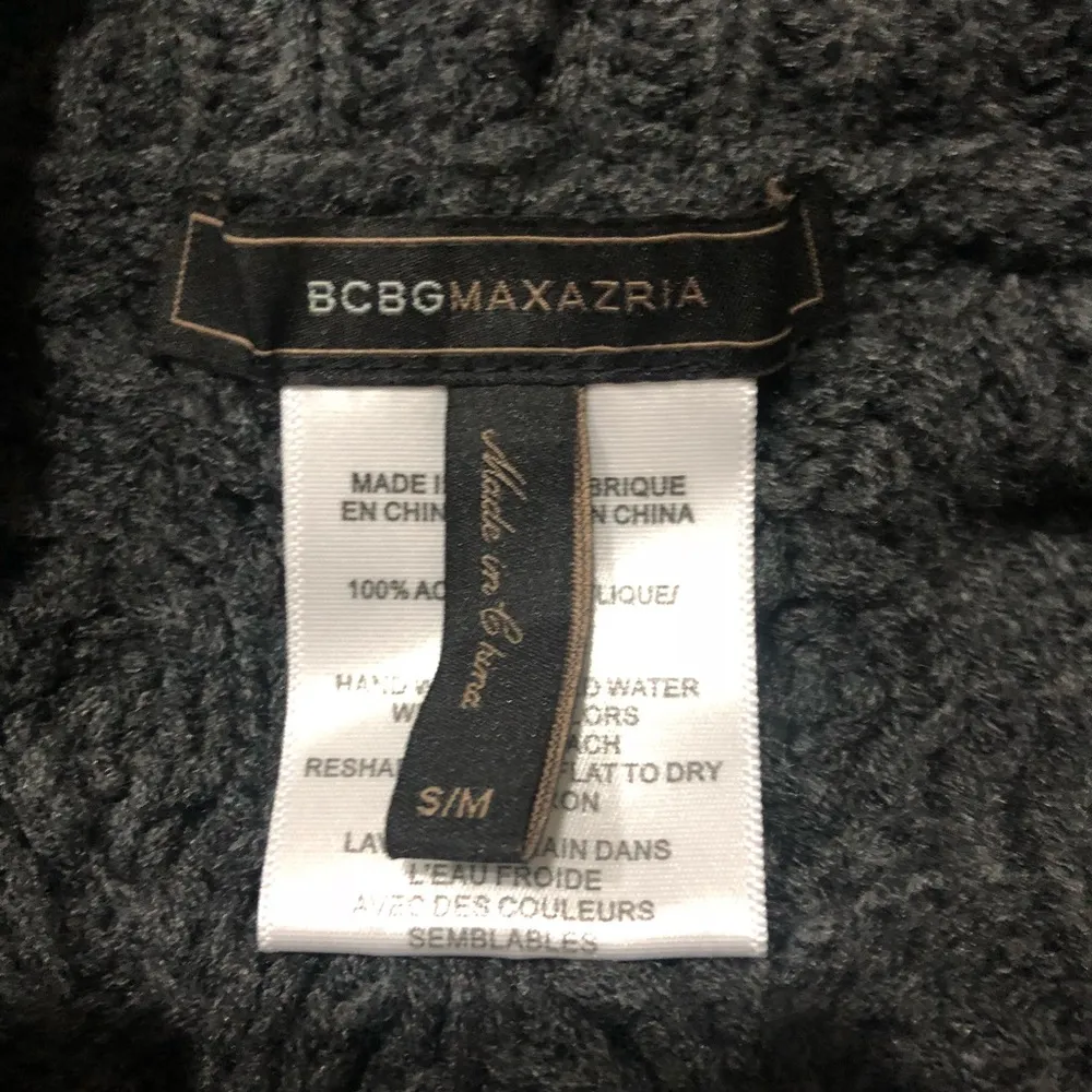 BCBGMaxAzria Knit Poncho - Image 3