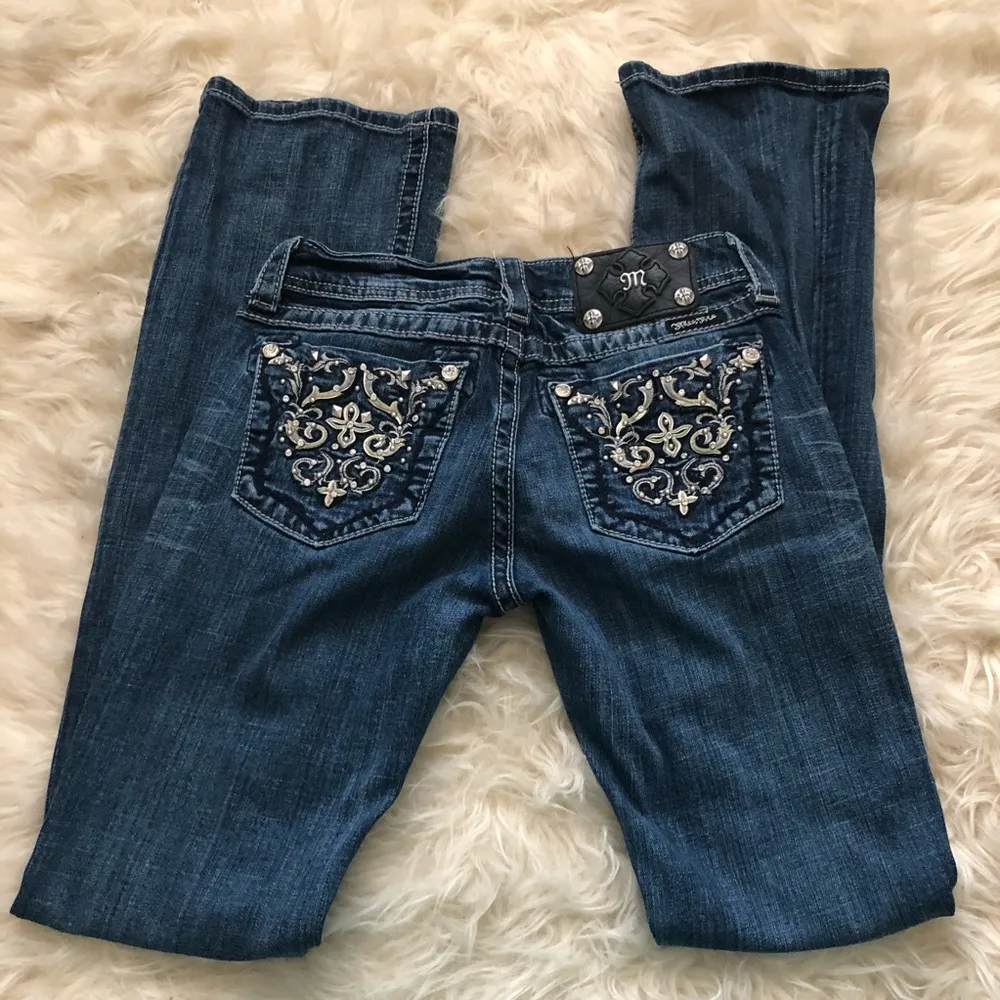 Miss me Versallies Leather Patch Boot Cut - Image 59