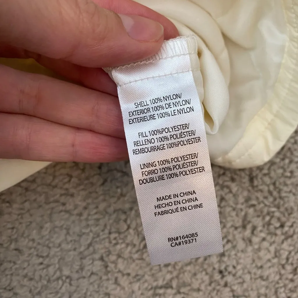 NWT CONEY ISLAND PICNIC Alpine‎ Slopes Quilted Mini Skirt Size 26 Coconut Milk - Image 6