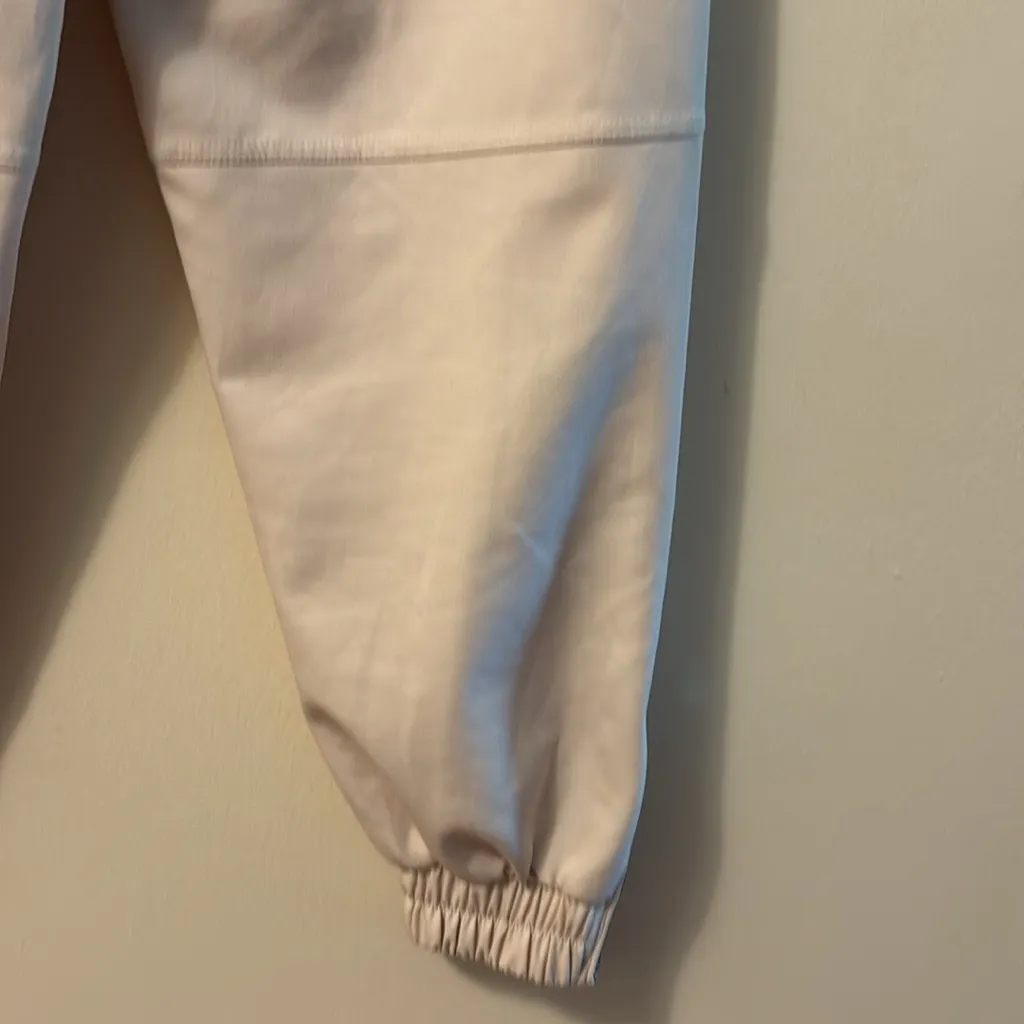 Sara Stylish Cream Jogger Pants - Image 3