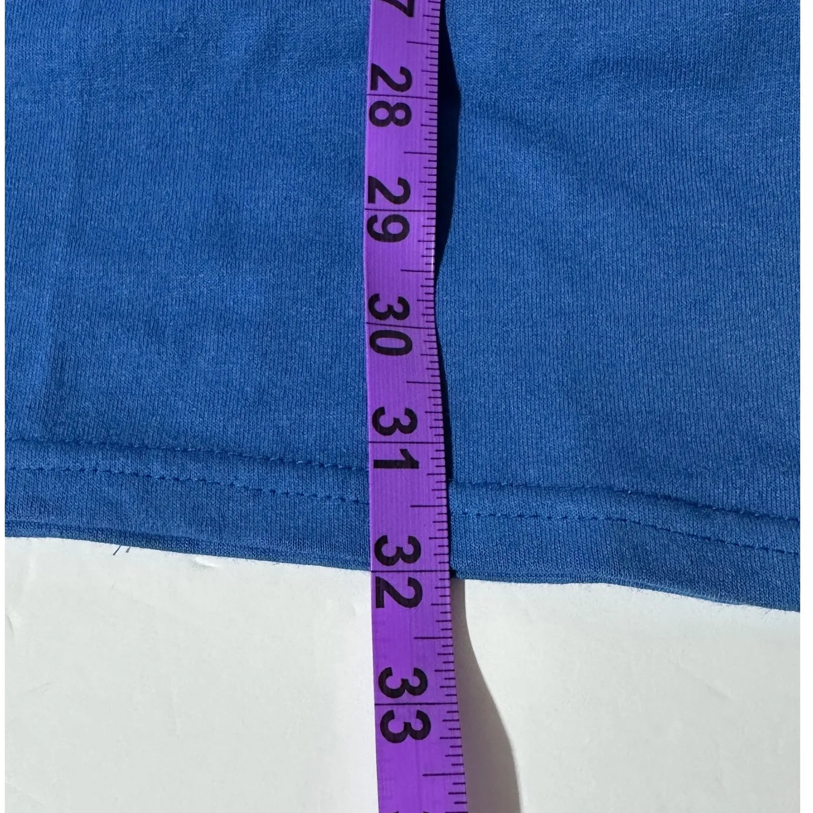 Augusta Blue & Gold Gameday T-Shirt Shake your Pom Poms V-Neck Adult L - Image 8