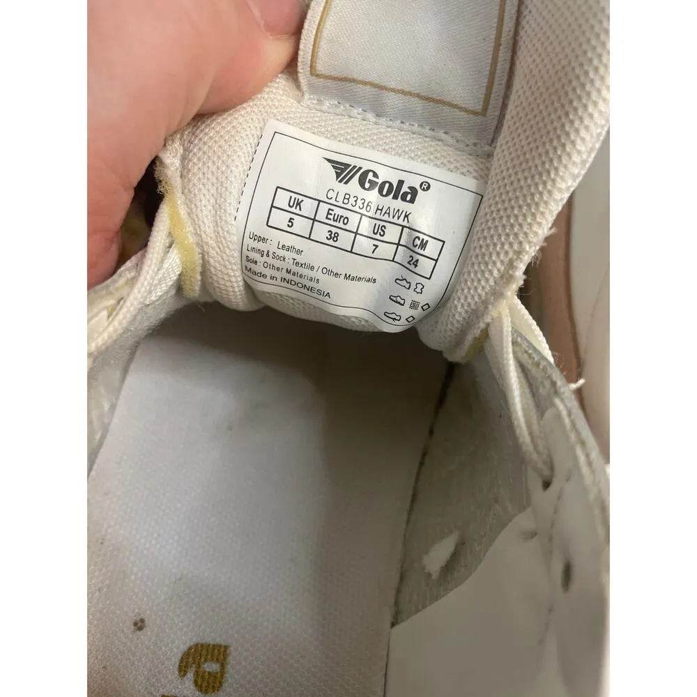 Gola x  Hawk Sneakers, Women's Size 7, New with Flaws, Pink - Image 3