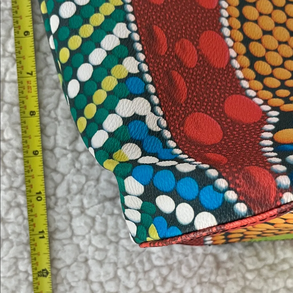 orYANY Vibrant Multicolor Tote with Dust Bag‎ Green - Image 8