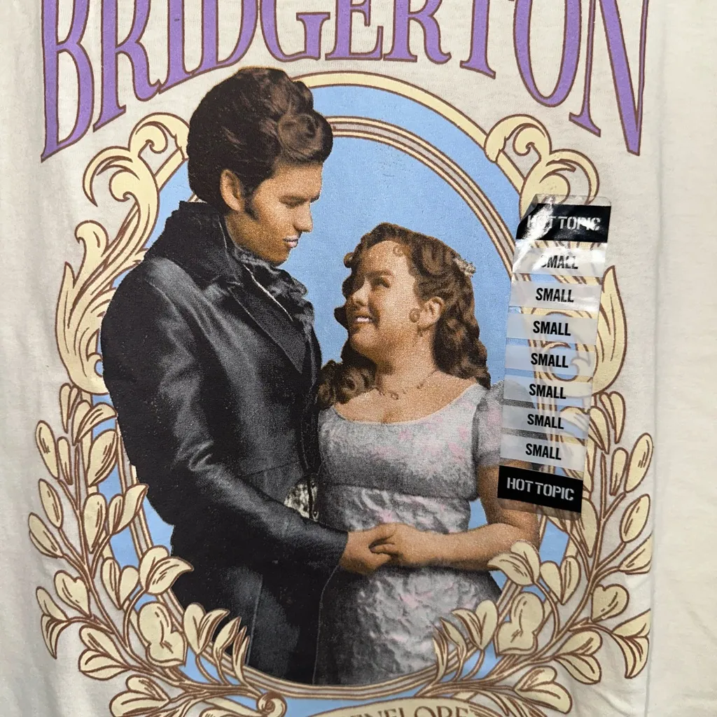 Netflix Bridgerton Cream Apparel - Image 3