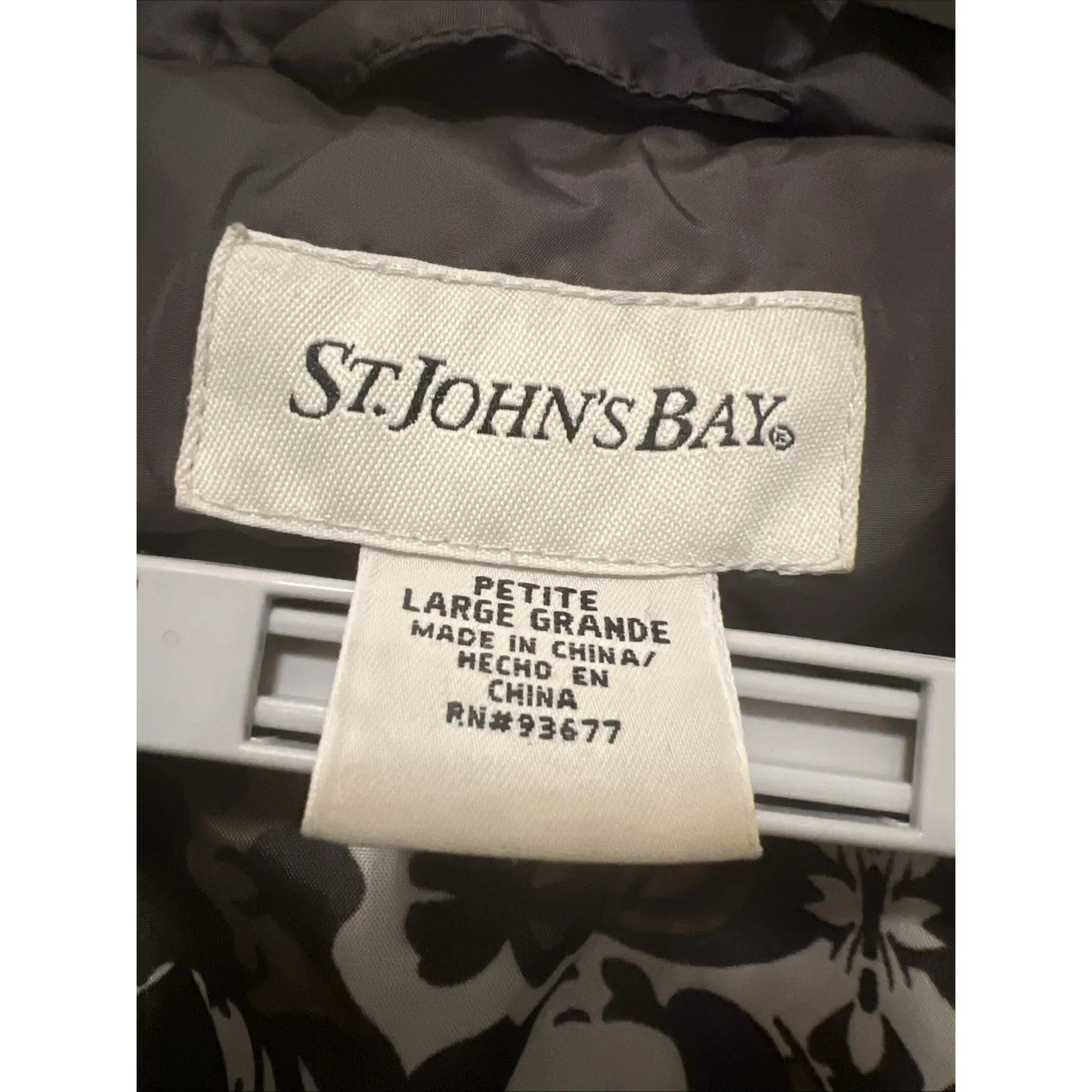 St John's Bay Brown Puffer Down/Feather Filled Knee Length Coat‎ - Image 6