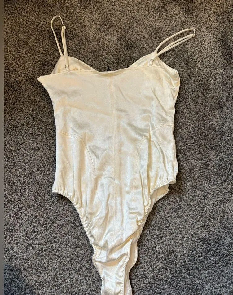 Zara Satin Bodysuit - Image 5