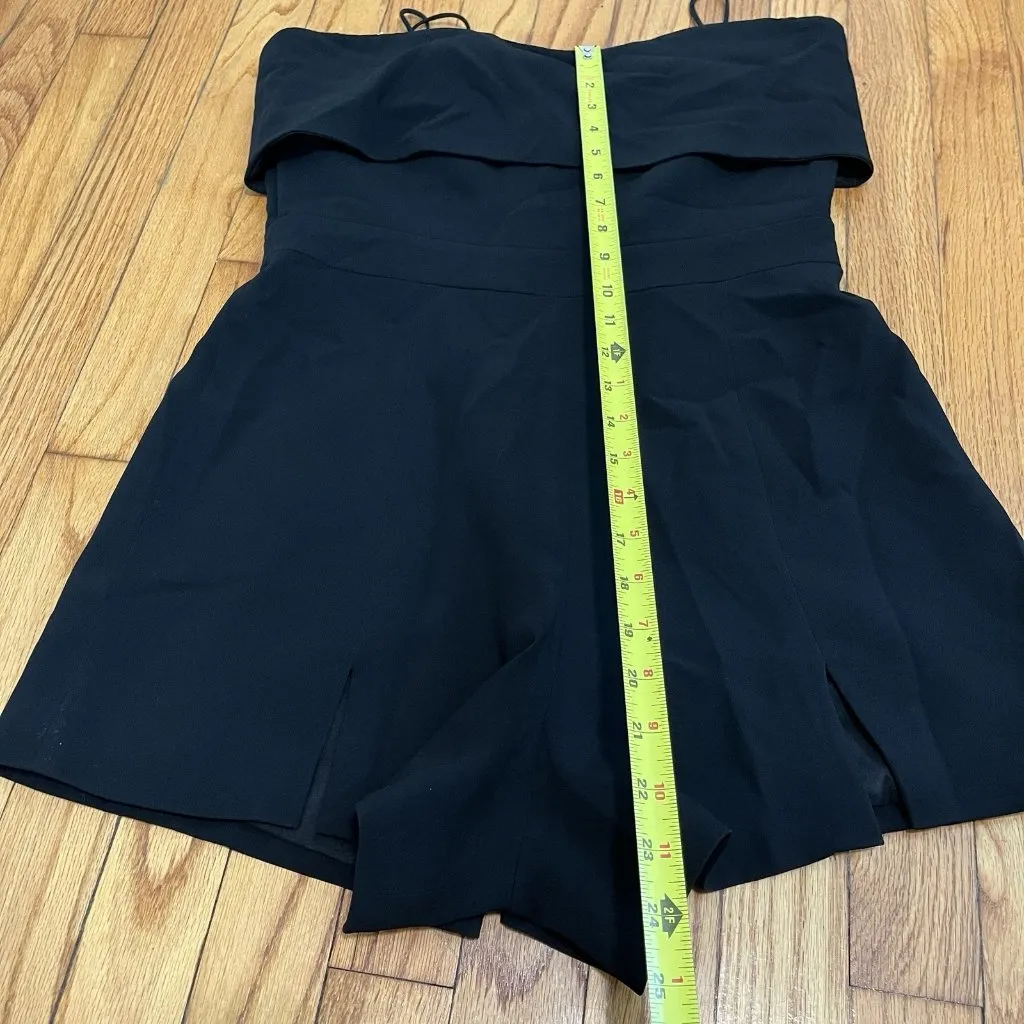 Alexis Black Martyna Strapless Romper Size Large‎ - Image 8