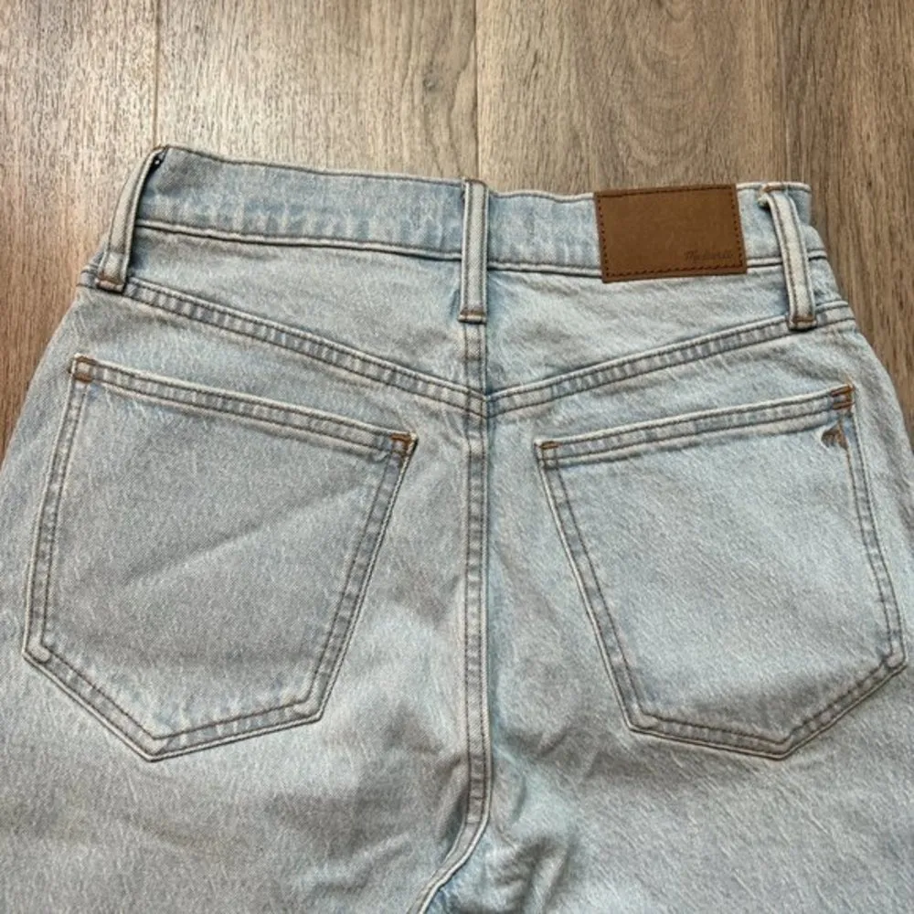Madewell The Perfect Vintage Straight 90's Jean in Westanna Wash Size 25 NWT - Image 8