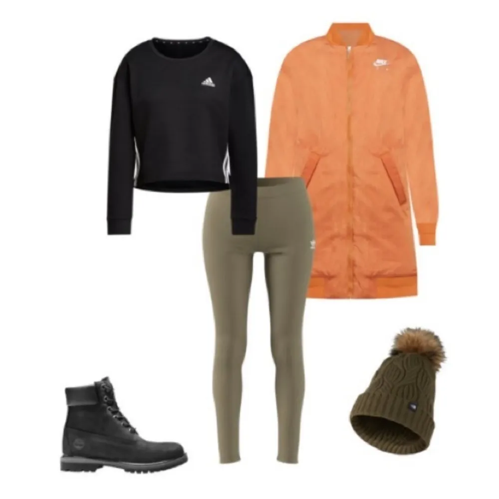 adidas Women's Primegreen Comfort Fleece Loose Cropped Black 3-Stripes T… - Image 5