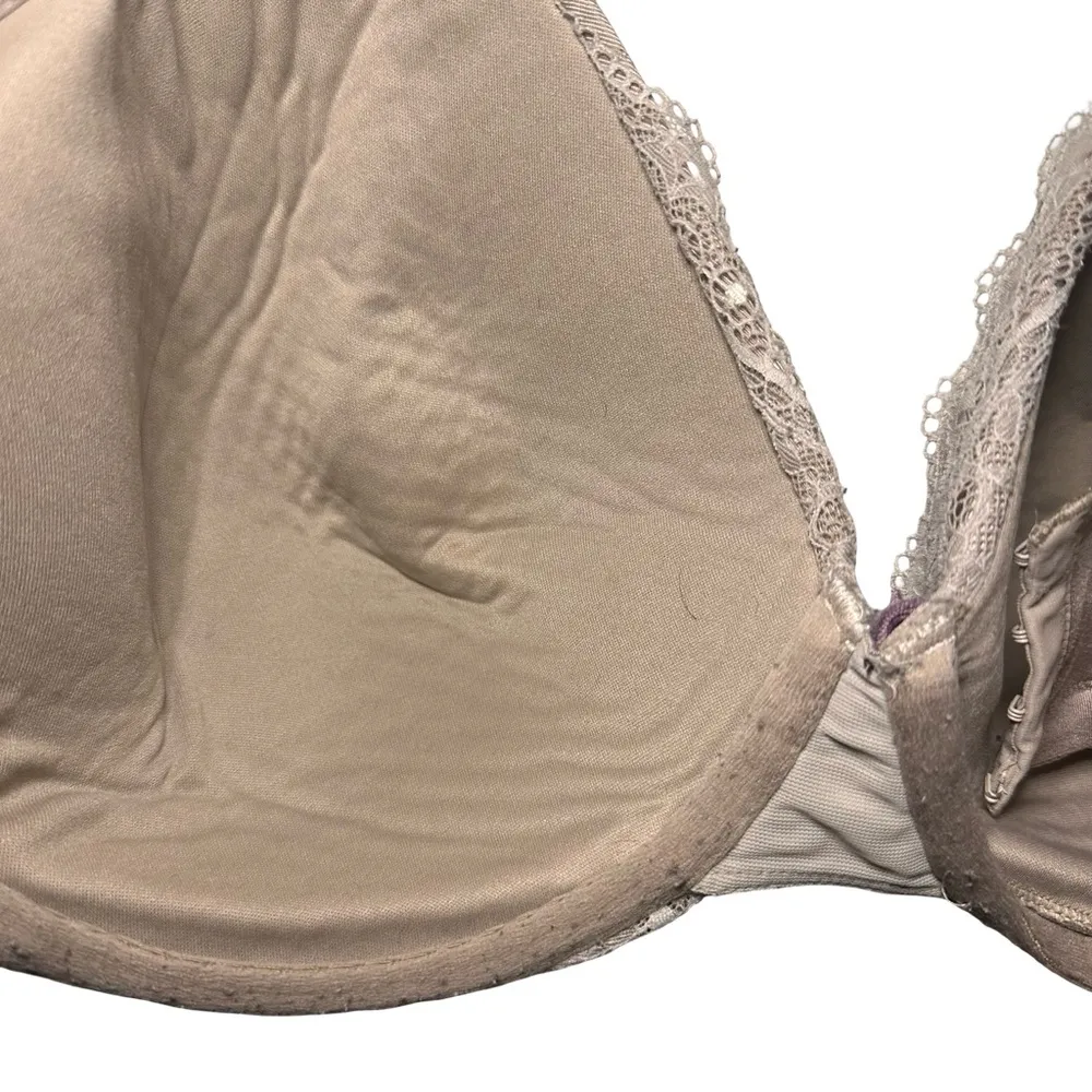 Lane Bryant Cacique Full Coverage Bra 38F Taupe - Image 4