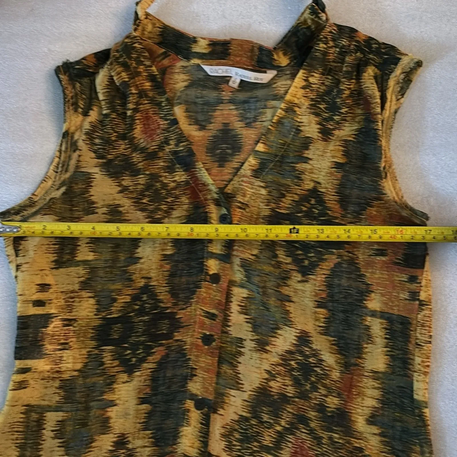 RACHEL Rachel Roy Multicolor NeckTie Blouse 2 Corporate Siren Dopamine Festival Yellow - Image 7