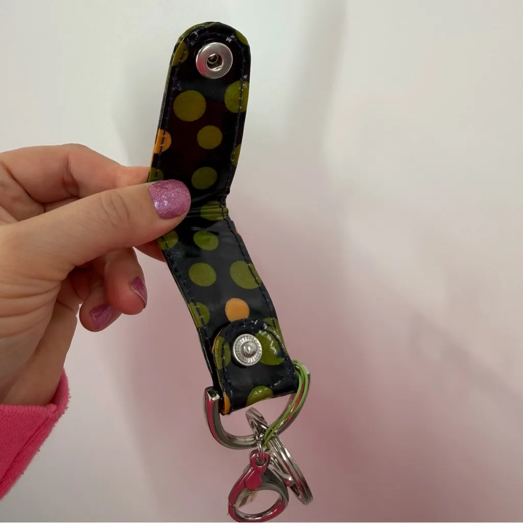 Vera Bradley Lucky Dots Loop Keychain - Image 5