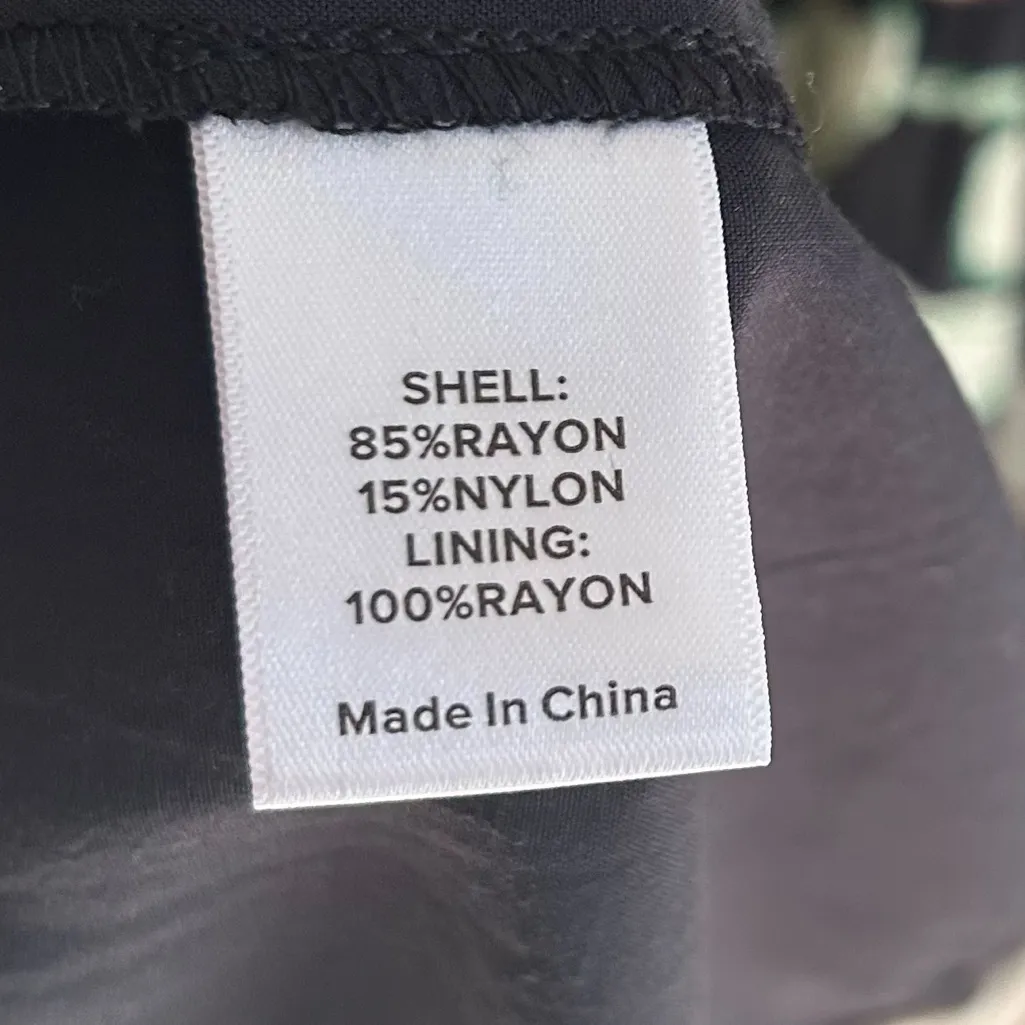 Evereve Georgia Floral Midi Dress Black Small - Image 7