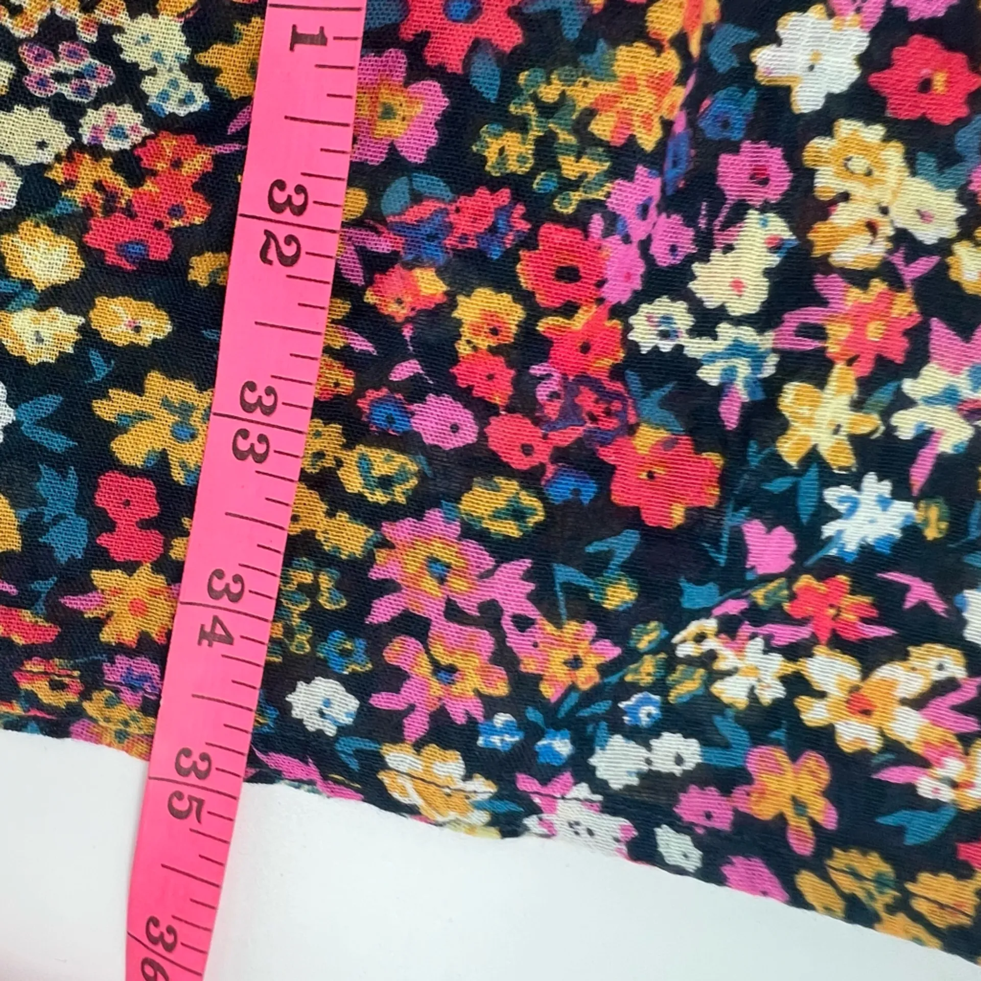 Apiece Apart Le Femme Floral Pink Multi organic cotton dress sz M - Image 6