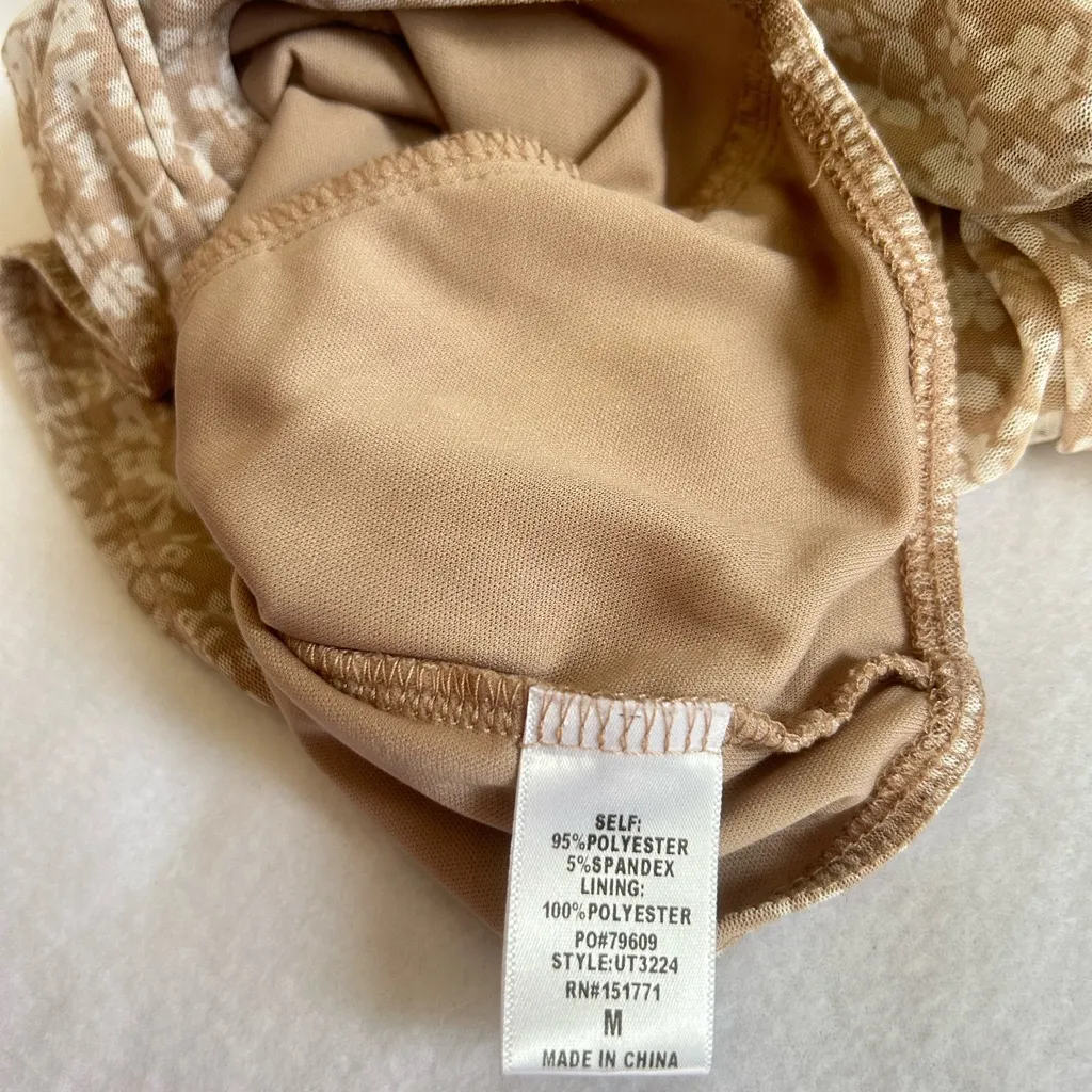 Blush ruched bodysuit - Image 3