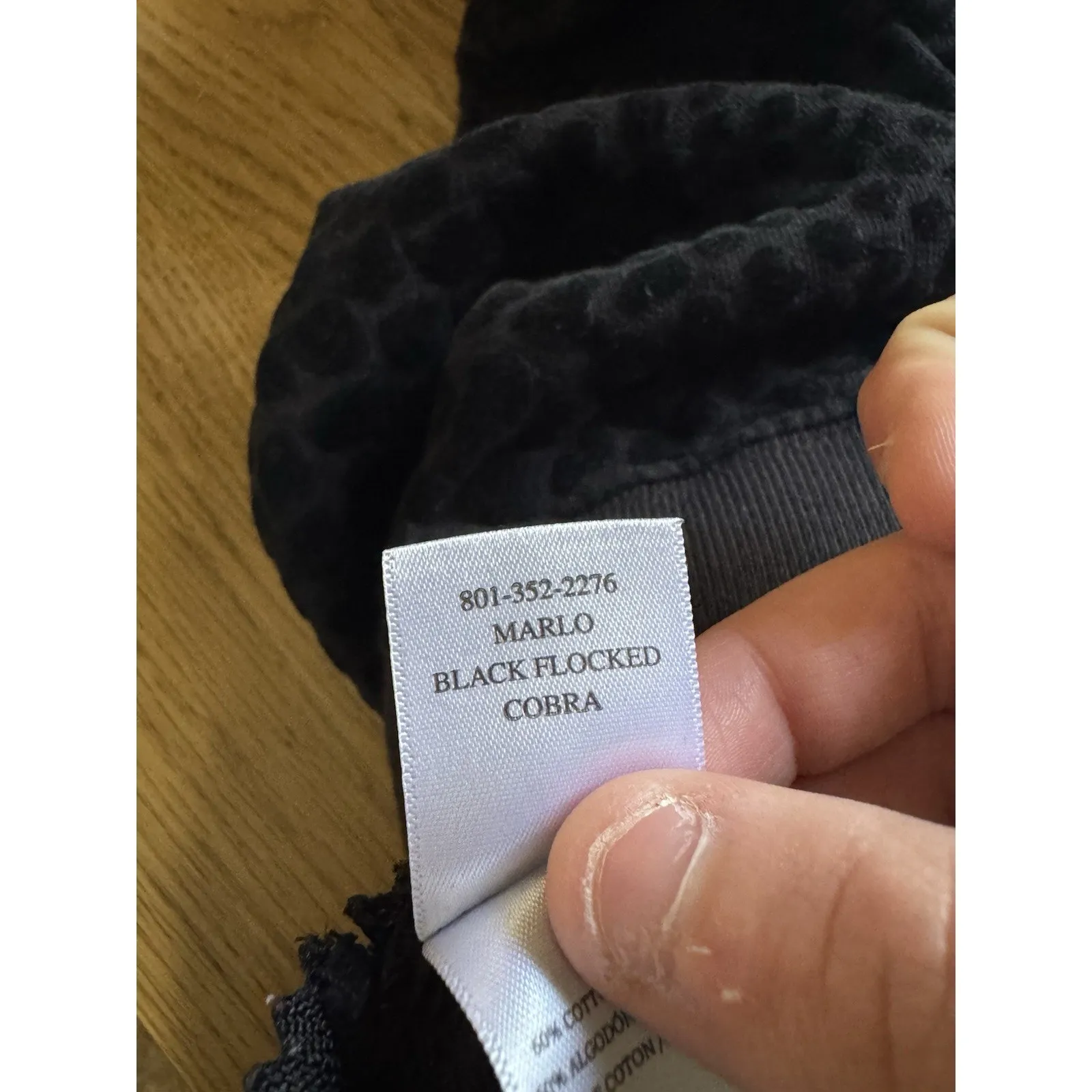 Rails Black Velvet Leopard Print Sweatshirt Crew Neck Side Zippers Size XS City - Image 11