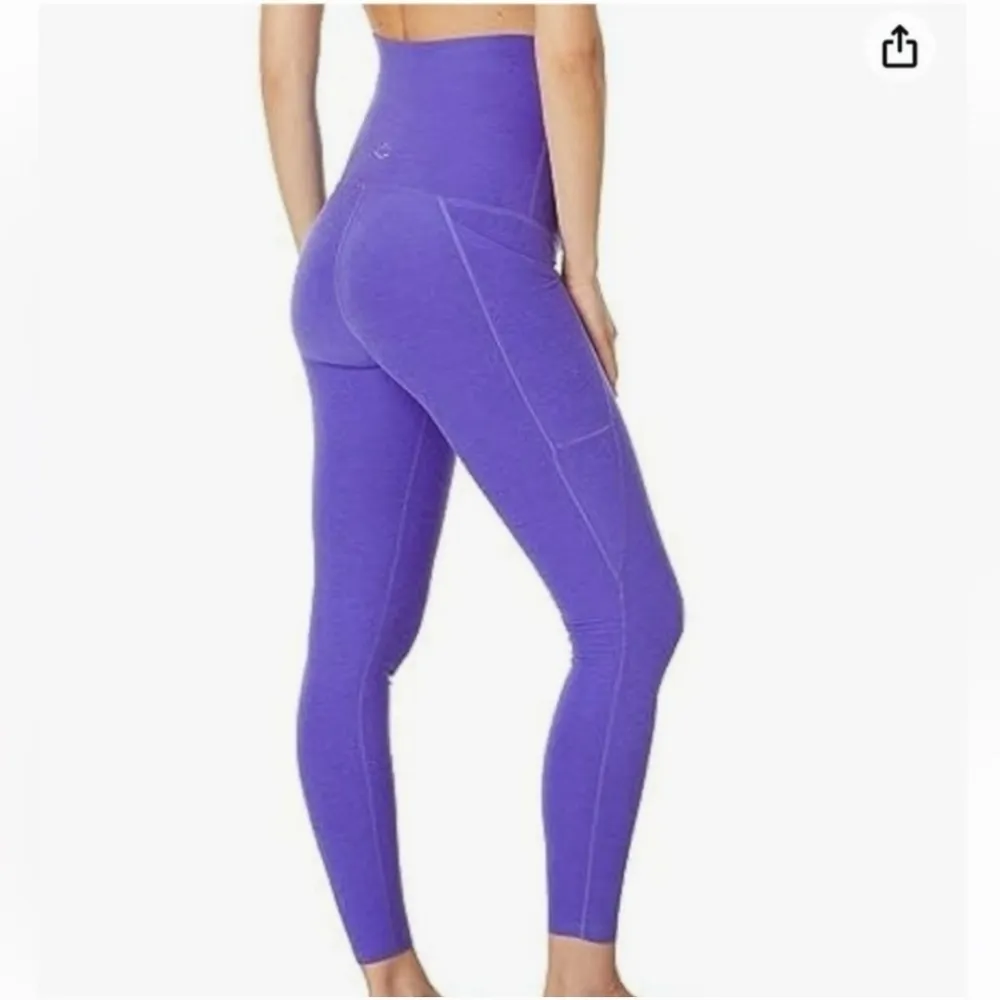 Beyond The Bump Leggings Size XS Purple - Image 6