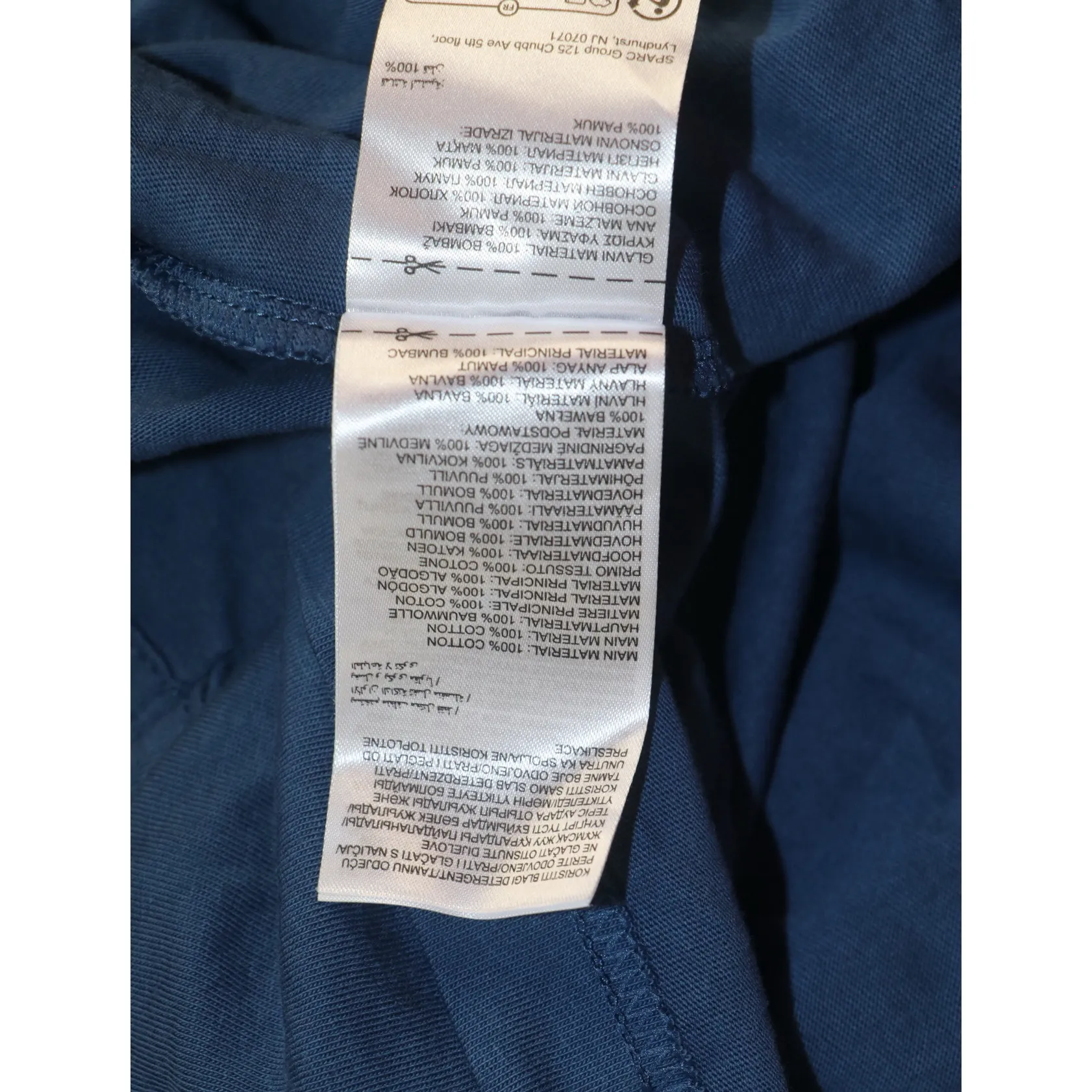 Reebok Logo Blue Tank Top - Image 3