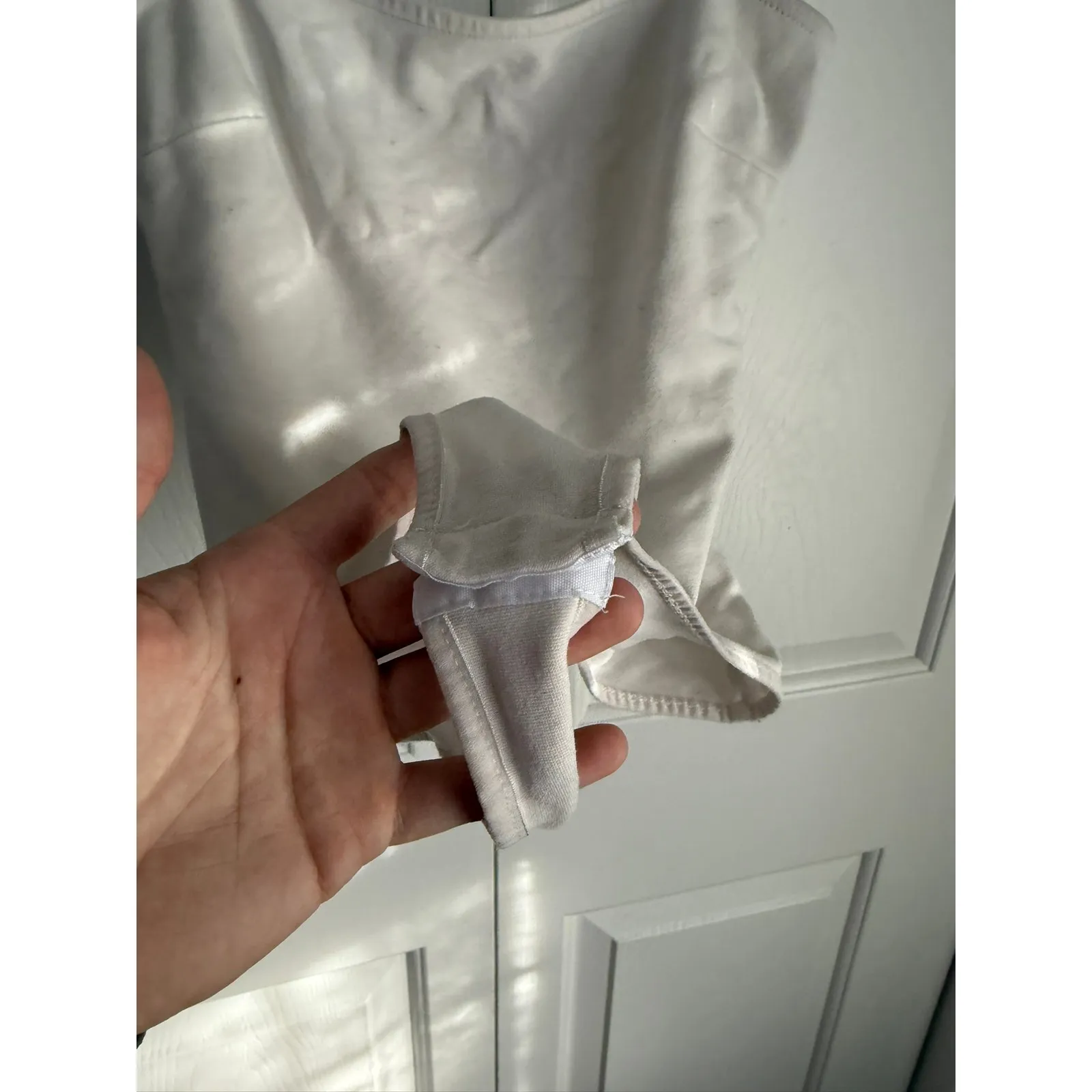 Free People Square Neck white bodysuit size XS - Image 2