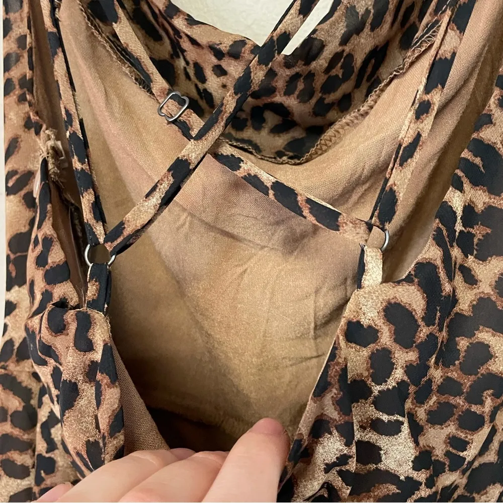 Cheetah Slip Dress - Image 6