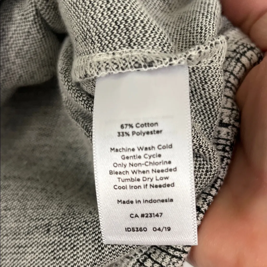 Talbots Gray Textured Blouse - Image 6